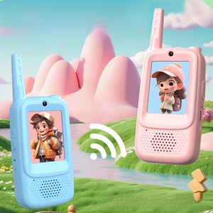 Video <b>Walkie</b> <b>Talkies</b> for Kids New Handheld 2 Pack Rechargeable Plastic Long Range for Camping Ages 2-14 - Product Image 2