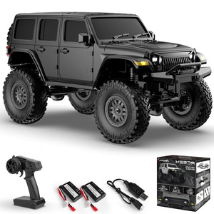 Coche Teledirigido Escala 1/24 para Escalar Rocas <span class=keywords><strong>787</strong></span> 1, Vehículo Todoterreno con Control Remoto y Luz LED, Color Negro - Product Image 1