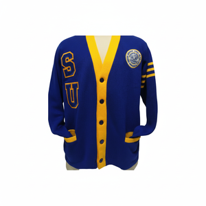 Pull en tricot pour hommes et femmes, col en V, sororité et fraternité, différentes tailles et couleurs - Product Image 1