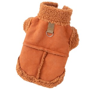<span class=keywords><strong>Hot</strong></span> Selling Bontharnas Kleding Herfst Winterjas Hond Trekken Vest Kleding Huisdier Benodigdheden Pluizige Coltrui Hondenkleding - Product Image 5