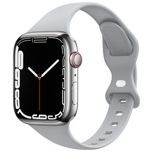 Correa de Silicona Compatible con CHARM para Cintura Pequeña, Hebilla de Mariposa en Forma de 8, para Reloj IWatch <span class=keywords><strong>Serie</strong></span> 6 <span class=keywords><strong>7</strong></span> 8 SE/Ultra - Product Image 6