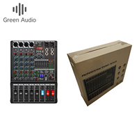 Console de mixage audio professionnelle GAX-TK4 à 4 canaux disponible pour la diffusion en direct à la maison