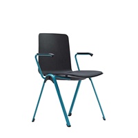 Chaise empilable en plastique de haute qualité, vente directe d'usine, chaise de loisirs pour conférence