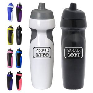 Bouteille d'eau compressible pour cyclisme en gros avec logo personnalisé, sans BPA, pour sports de plein air - Product Image 1