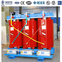 Trafo Kering Tipe 10kV 11kV 315kVA 400kVA 1250kVA Epoxy Cast Kustomisasi Dukungan Gulungan Tembaga Harga Pabrik Bersertifikat CE