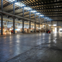 Entrepôt en structure métallique, bâtiment préfabriqué en acier économique pour le stockage industriel, prix direct usine