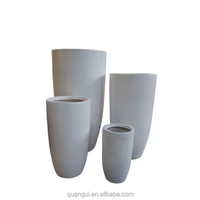 Kit de Jardinière en Fibre de Verre Classique de Haute Qualité, Grand Format, Écologique, Trou de Drainage, Capacité de 50L, Léger, Durable, Jardinage à Domicile
