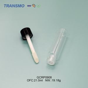 <b>Big</b> Brush Glass Lip Oil Tubes Glass Lipgloss Tube Empty Glass 19ml Eco Friendly Lip Gloss Tube - Product Image 6