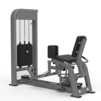 Machine commerciale d'abduction et d'adduction des hanches avec pile de poids en acier de 70 kg, entraîneur de cuisses intérieures et extérieures pour l'entraînement des muscles des jambes et des fessiers en salle de sport
