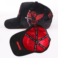 Nouvelle casquette de baseball G5 à visière incurvée en tissu Dobby unisexe 100% polyester suède velours avec logo personnalisé en strass, style sportif et décontracté
