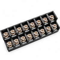 Connecteur de bornier barrière 9.5 2-16P, bornier barrière 9.5mm pour PCB sans couvercle