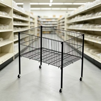 Table de promotion, présentoir de promotion pour supermarché, présentoir pliable pour supermarché
