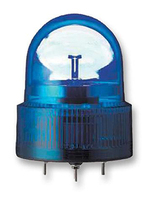 XVR12B06 Blue LED Light, Green Housing, 120mm Base, Base Mounting, XVR Series