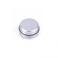 Boîte en métal miniature vide de 5 ml 5 g, petite boîte en aluminium pour baume à lèvres, conteneur pour cosmétiques