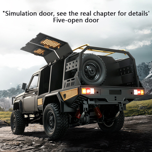 MN82S Coche RC a Escala 1:12, Simulación del Modelo LC79, 2.4G 4WD, Listo para Usar, Coche de Carreras de Metal, Juguete para Interiores y Exteriores, Regalo para Niños y Adultos - Product Image 6