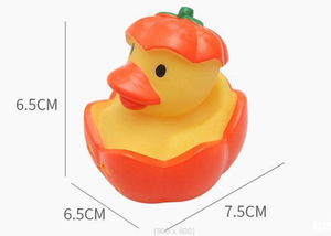 Regalo di anatra di Halloween giocattolo di plastica da corsa dolcetto o scherzetto assortito da bagno Ducky alla rinfusa di gomma anatra - Product Image 6