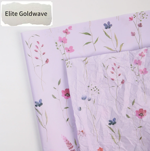 กระดาษห่อดอกไม้สไตล์คันทรีลายดอกไม้ฤดูใบไม้ผลิสุดหรู สำหรับงาน DIY - Product Image 1