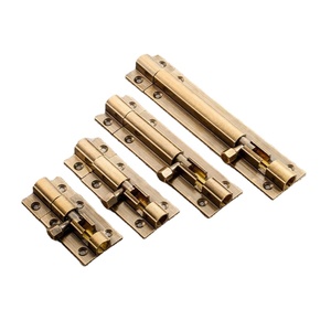 Solid Antique Brass Security Door & <b>Window</b> Bolt <b>Latch</b> Modern Style for Kitchen Living Room Bedroom Use - Product Image 2
