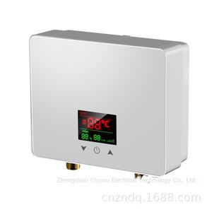 <span class=keywords><strong>Douche</strong></span> murale à chauffage instantané, petite cuisine, chauffage rapide, température constante, télécommande, sans eau - Product Image 3