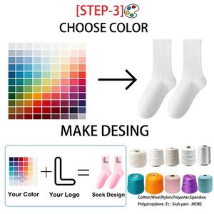 Calcetines Antideslizantes de Algodón para Yoga y Pilates para Mujer, con Logotipo Personalizado, Diseño Antideslizante, Calcetines de Ballet con Estrellas - Product Image 4