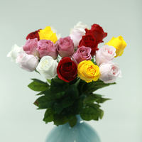 Rose artificielle bulgare au toucher réel, très réaliste, douce au toucher, faite à la main, longue durée, décoration pour la maison et les fêtes, cadeau de mariage