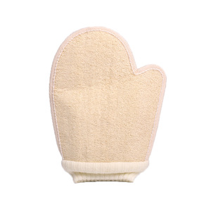 Gants de bain exfoliants en loofah, brosses de douche naturelles pour le corps, éponges de nettoyage, outils extensibles pour femmes - Product Image 3