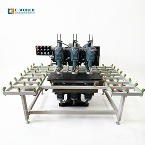 Machine de perçage automatique de verre à trois têtes, haute stabilité et faible bruit, entretien facile, nouvelle vente - Product Image 1
