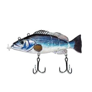 Leurres de pêche pour robot nageur électrique Leurres de pêche à la lumière LED rechargeable et rechargeable par USB - Product Image 5