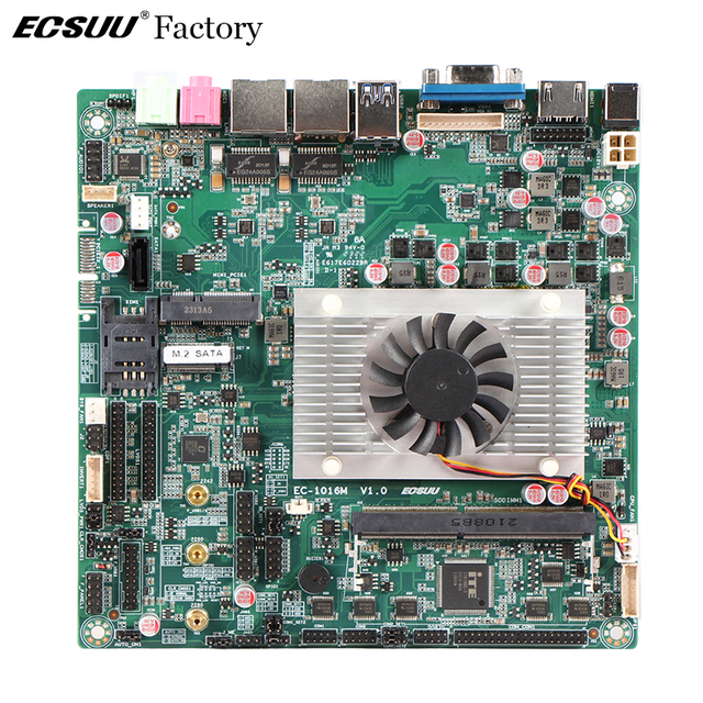 Custom OEM Mini-ITX Industrial Motherboard Intel CPU 8th/10th Gen Core I3/i5/i7 DDR4 Single New VGA for LVDS EDP 8*USB 6*COM CE