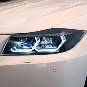 Faros Delanteros KGKB para <span class=keywords><strong>BMW</strong></span> Serie 3 E90 <span class=keywords><strong>320i</strong></span> 325i <span class=keywords><strong>2005</strong></span>-2012, Conjunto de Faros LED para Automóvil, Accesorios de Lentes de Proyector Mejorados - Product Image 2