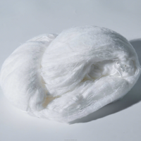 100% Nylon Wimpern feder garn 0, 9 1,3 cm FD White Nink Imitation für Pullover