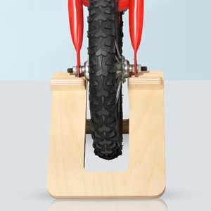 Soporte de almacenamiento para garaje, estante de madera para bicicletas de equilibrio infantiles, soporte de exhibición para bicicletas de equilibrio para niños - Product Image 4