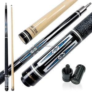 McDermott Z2 Series 58" Two-Piece Professional Pool Cue Carbon Fiber Shaft 12.5mm Low Deflection Tip 19oz Precise Shot - Product Image 3