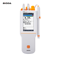 pH-mètre/ORP-mètre numérique portable de laboratoire pour l'analyse de l'eau et du sol