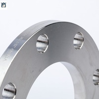 Bride plate en acier au carbone PN6 PN10 de haute qualité DN125 DN150 DN200 DN250 P280GH Norme EN 1092-1