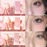Fard à joues liquide minéral personnalisé en marque blanche avec formule longue tenue, couleur haute pigmentation, fini mat et protection solaire