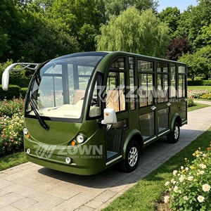 CE Certified Pure Electric Bus Lithium Battery Powered Electric City Shuttle Bus Zero Emission Electric Tour <b>Coach</b> - Product Image 4