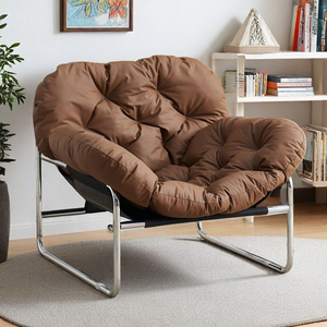 Rocker bohemio moderno <span class=keywords><strong>para</strong></span> sala de estar y balcón, durmiente <span class=keywords><strong>para</strong></span> una sola persona con estética minimalista | Dropshipping fácil - Product Image 3