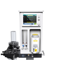 Comen ARK7 Machine d'anesthésie vétérinaire équipement d'anesthésie par inhalation animale professionnel pour hôpital de clinique pour animaux de compagnie
