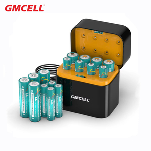 Baterai Lithium Isi Ulang 1.5V AA AAA Dilengkapi dengan Kotak Pengisian Daya Portabel untuk Mainan Anak Perawatan Pribadi Detektor Alarm Pintar - Product Image 1