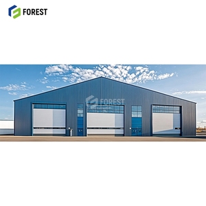 Estructura de Acero Industrial Prefabricada, Servicios de Soldadura para Techos de Almacenes de Alta Resistencia, Armadura de Techo de Gran Envergadura de 100 m² para Construcción - Product Image 1