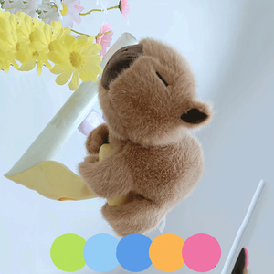 دمية باندا لطيفة وجميلة عالية الجودة مصنوعة من القطن الناعم مع سوار معصم، لعبة محشوة لتخفيف التوتر بتصميم مطرز - Product Image 4