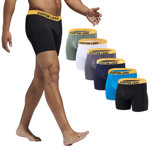 Sous-vêtements personnalisés <span class=keywords><strong>Tanga</strong></span> Xxxx, sous-vêtements respirants, caleçons et boxers longs pour femmes et hommes, originaux - Product Image 1