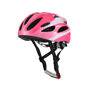 Casco per Bicicletta per Bambini Roselle, per Pattinaggio, Bici Senza Pedali, Skateboard - Taglia Unica Regolabile, Rosa, 3-12 Anni - Product Image 1