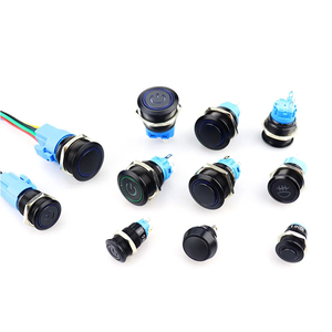 Индивидуальная поддержка покупки, 5A 250 В, переключатель включения 12 В, светодиодный металлический кнопочный переключатель с подсветкой - Product Image 4