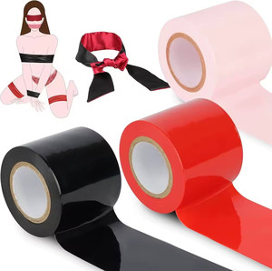 Ensemble de bondage pour jeux de rôle, 16 mètres de ruban électrostatique, jouets sexuels pour adultes, positions multiples, sensuel, imperméable - Product Image 1