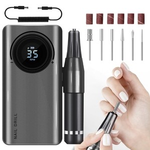 Máy khoan móng điện không dây 85W, 40000 vòng/phút, sạc lại được, mẫu mới 2025, bộ dụng cụ làm móng mới - Product Image 5