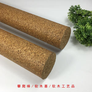 Palos de corcho redondos ecológicos de madera suave para artesanías, palos de escalada para animales pequeños, tapones de botella con logo personalizado - Product Image 5