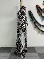 Robes traditionnelles femmes S Ankara Robe tenues Robe de soirée caftan Maxi longue robe vêtements