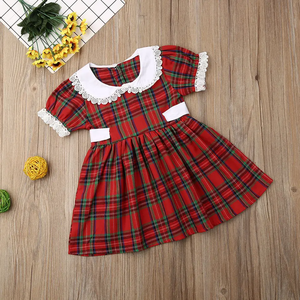2025 Offre Spéciale noël bébé fille robe coton barboteuse soeurs vêtements enfants rouge vêtements enfants robe - Product Image 5